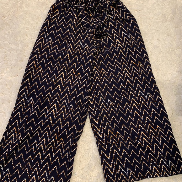 Forever 21 Wide Leg Pants Tribal Print ❤️❤️ - Picture 6 of 6